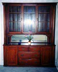 Built-in china hutch